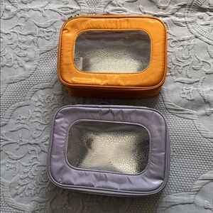 Lug Freight Bento Insulated Container Set - Pearl Grey & Amber Yellow